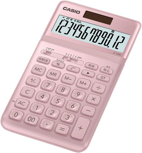 ｊｆ ｓ２００ ｐｋ ｎ スタイリッシュ電卓 ピンク カシオ計算機